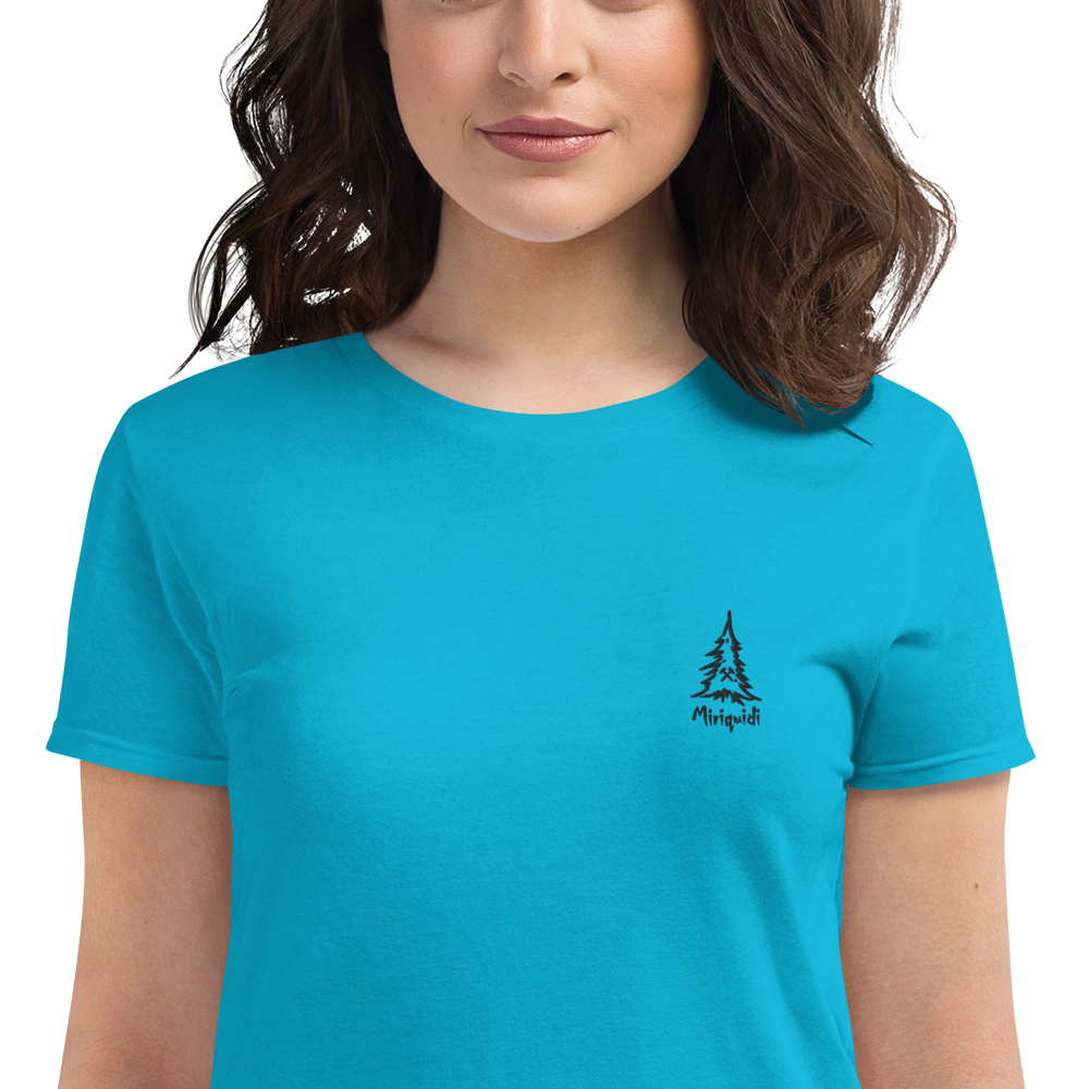 Short sleeve T-shirt (schwarzes Logo auf hellen Farben)