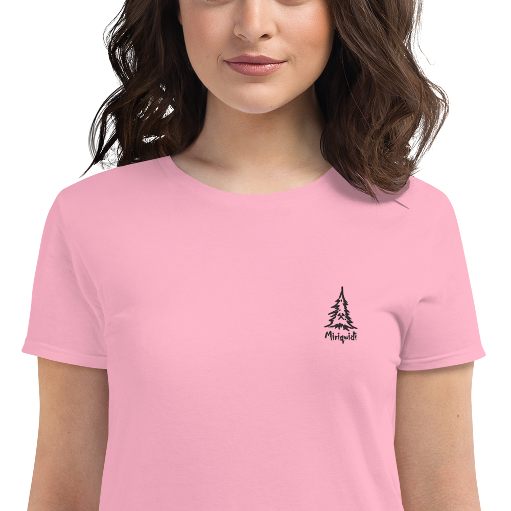 Short sleeve T-shirt (schwarzes Logo auf hellen Farben)