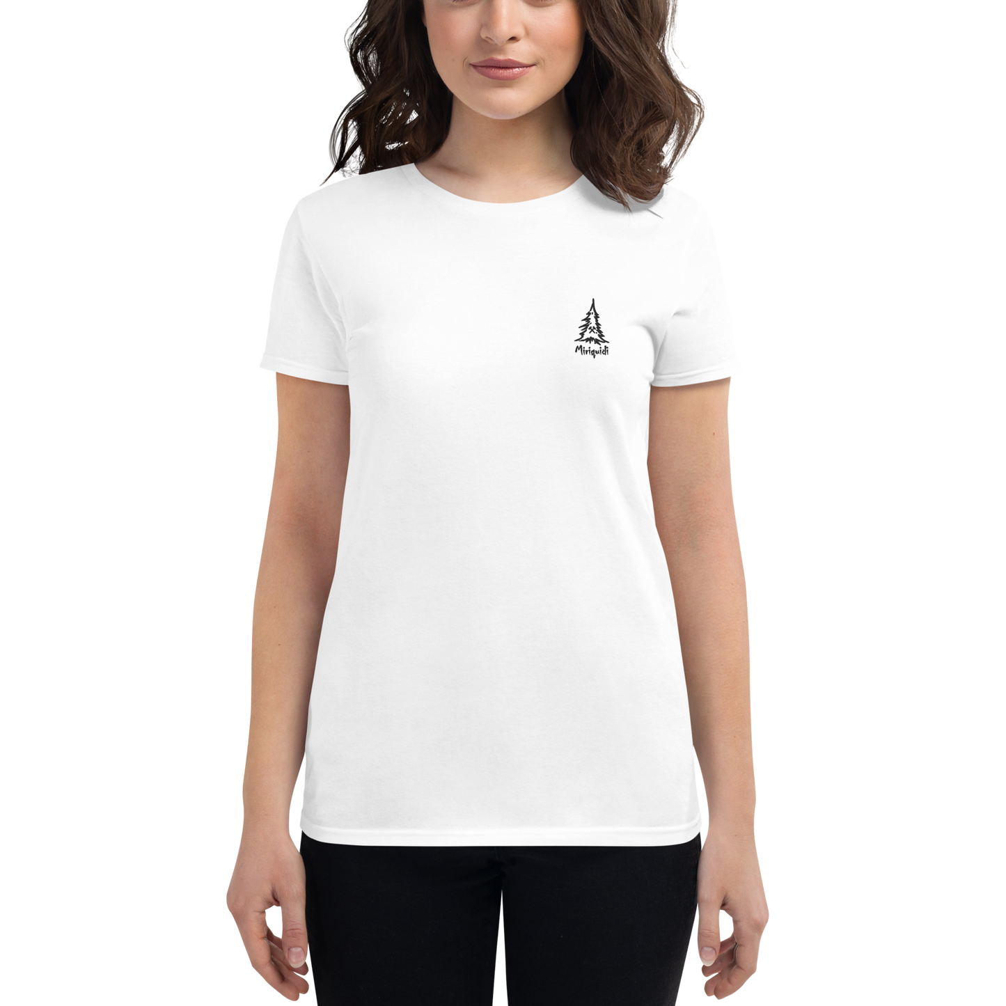 Short sleeve T-shirt (schwarzes Logo auf hellen Farben)